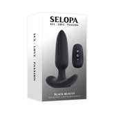 Selopa Beauty 11.3 Centimeter USB Rechargeable Vibrating Butt Plug with Wireless Remote Butt Plugs - Vibrating